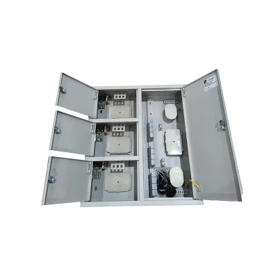 Manufacturer Factory FTTH Optical Fiber Distribution Box Three-in-one Network Customizable Empty Boxes