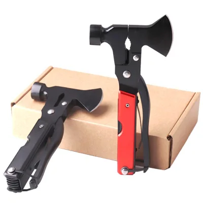 Wholesale Adventure Camping Emergency Multi Functional Stainless Steel Hatchet Axe for Camping