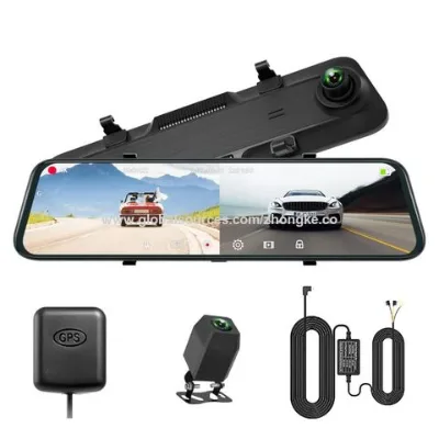 Dash Cam For Cars,Front and Rear 4K+1080P Dual Camera with IR Night Vision,Loop Recording 11.66 Inch Full Touch Screen