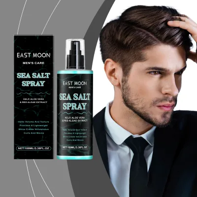 Sea Salt Styling Spray for Men - Matte Finish, Flexible Control & Enhanced Hair Definition | 24hr Frizz-Free Hold
