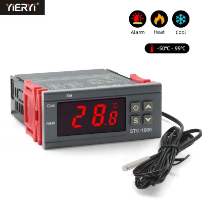 STC-1000 Smart Temperature Control Switch 1m Waterproof Probe, Fast Response