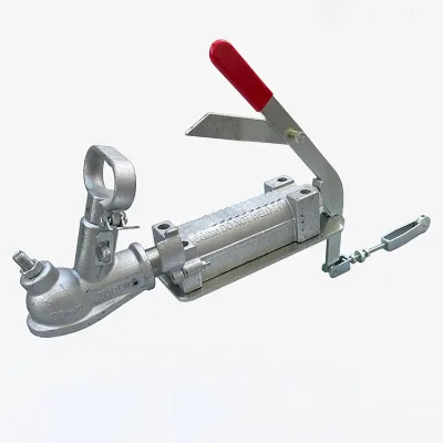 Eden New 2 Tonne Mechanical Override Braked Coupler ADR Compliant for Australian Market 2000kg Heavy Duty Zinc Plated Trailer