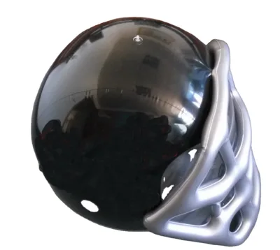 Waterhan Factory Customized PVC Inflatable Football Helmet for Children Adults Ages 8+ Unisex Outdoor Protective Toy Made
