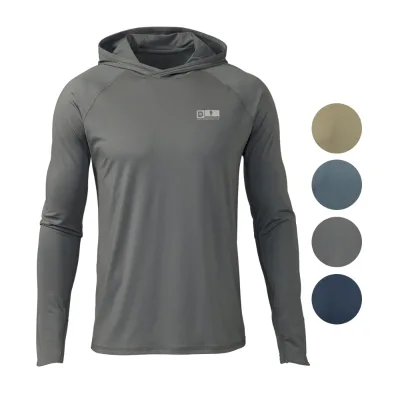 2024 New Quick Dry Breathable Sports Hoodie Multicolor Autumn Men's Shirts Outdoor Sports Hunting Clothes