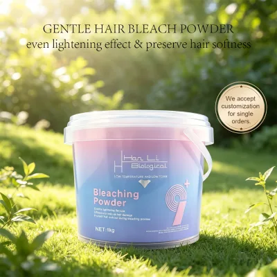 Canned Bleach Powder Salon Decolorizing Powder Hair Bleach Agent Pink Bleach Cream Source Factory OEM Custom