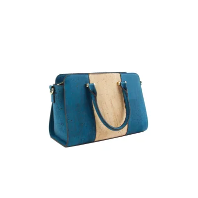 INFOCORK Natural Cork Vegan  Bags - Portugal Cork Fabric Leather, Customizable Vintage Prints, Eco-Friendly | FSC