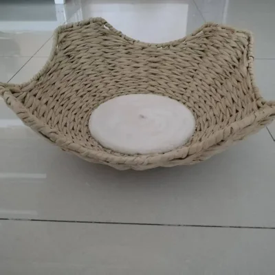 Rustic Cat Tree Baskets Handmade Wove Baskets Cat Bed Baskets Cat Accessories Cat Hammock Cat Furniture for Cat Tree Use