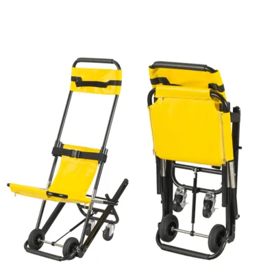 Low Priced Lightweight Aluminum Manual Hospital Medical Equipment-Climbing Chair Stretcher Hot Sale First-Aid Device