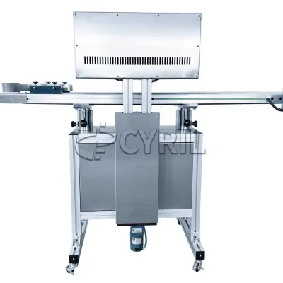 Induction Sealing Machine,Automatic Induction Sealers With Conveyor for Sample Caps & Bottles Sealing Foil