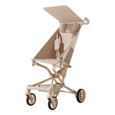 Hot Selling Popular Design Baby Stroller 2-in-1 Children's Pocket Car Stable, Simple, Foldable Sunshade Curtain