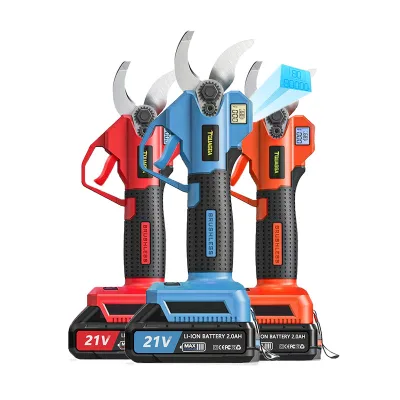 JINYUAN Electric Pruning Shears with LCD Display SK5 Model-Garden Fruit Tree Pruning Tool with 1-Year Warranty