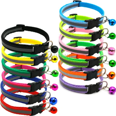 High Quality Best Seller Polypropylene PP Cat Dog Collar Pet Collar Multi Colors Adjustable Pet Collar Set