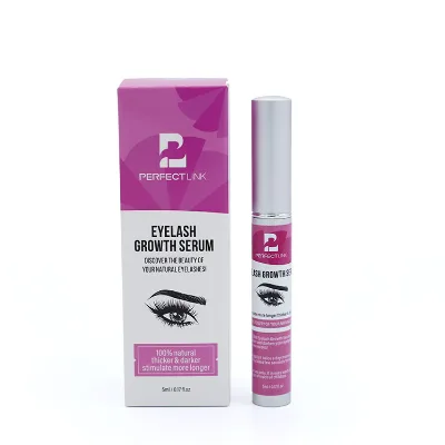 Perfect Link New Design Biotin Lash Growth Serum Liquid Effective Lengthening Enhancer Eyelash Eyelash Growth Serum