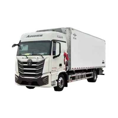 New Right-Hand Drive Diesel Refrigerated Truck for Long-Distance Transportation Manual Transmission Euro 6 Emission Standard