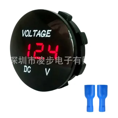 Modified Car Battery Voltmeter DC LED Digital Display 12V Motorcycle Vehicle Voltmeter Detector 24V
