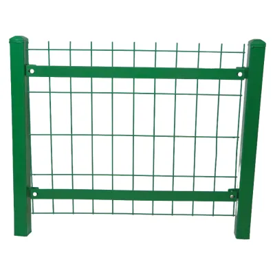 Airport Highway Railroad Infrastructure Project Protection Fence 3D Wire Mesh Fence