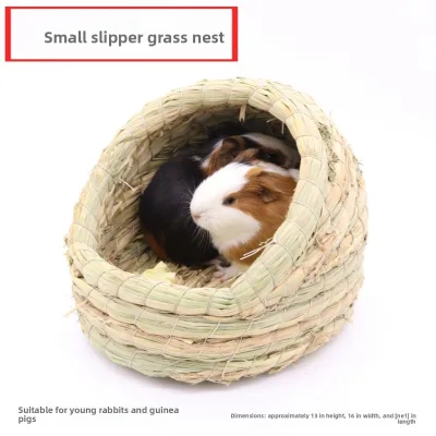 USMILEPET Bird Grass Duck Nest for Pet Ducks Bed and Household Chick Raising Cute Yellow for Ducks