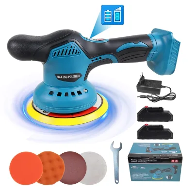 KTA 21V Variable Speed 1300AH Adjustable Lithium Electric Portable High Efficiency Hand-Held Industrial Grade DIY Car Polishing