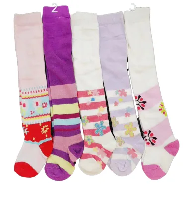 Indoor Autumn and Winter Thickened Solid Fried Dough Twists Pattern Over Knee Warm Loose Socks