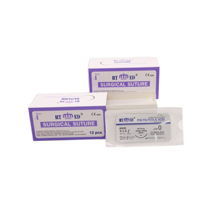 75cm Surgical Sutures Pga 910 Pgla Suture Vicry Polyglactin  Surgical Suture