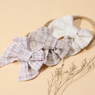 Latest Custom Infant Hairband Kids Hair Bow with Elastic Band and Kids Hairband Boutique Inflatable Baby Hair Bow