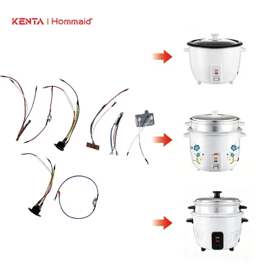 Factory Wholesale Rice Cooker Accessories Spare Parts Lighting Board with Wire for Electric Rice Cooker Accessories