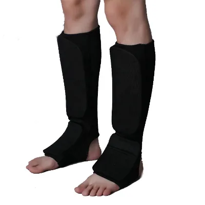 Hot Sale Custom Logo Sanda Karate Shin Pads Protection Breathable Shin Guards