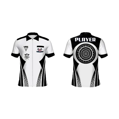 High Quality Custom Polo 100% Polyester Dart Shirts Wholesale Dart Jerseys Full Sublimation Print Dart Uniform