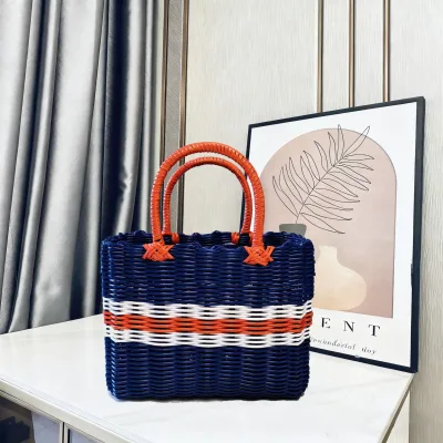 Handbag Small Handbag Bag Bag Vintage Tote Bag Bamboo Handbag Bohemian Beach Summer