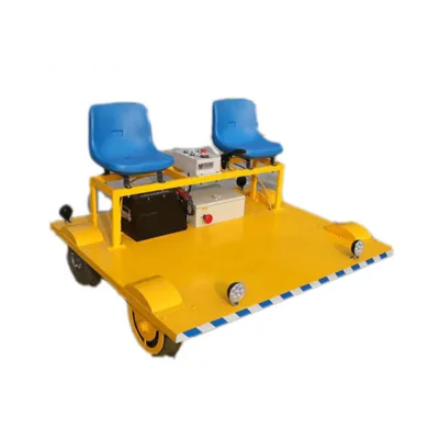 Customized Cast Steel Wheel 4-6 Seats Sleepers Track Electric Inspection Trolley Rail Car Oriented Mobile Detection Vehicle