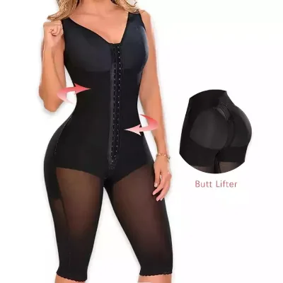 2024 Hot Selling Colombian Shapewear Wholesale Butt Lifter Bodysuit Tummy Control Shapewear Body Shaper Women Slimmer Shapewear