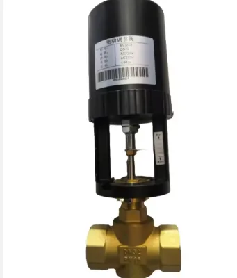 Electric Threaded Two-way Control Valve with Proportional Integral Water Regulating Function