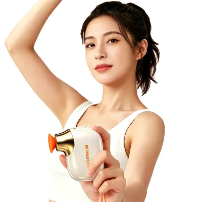 Powerful Deep Tissue Percussion Massager Pocket-Sized Percussion Muscle Massage Gun for Travel, Gym & Office