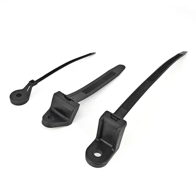 Car Fastener Clip Push Retainer Clip Fixing Tie for Stud, 5.0-60.0mm, Black, 25pcs. Art.-No.157-00020 | SBT120-M10-PA66HSUV-BK |