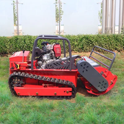 Factory Direct Mingyang 80cm 100cm 120cm Grass Cutter Powerful Engine Home Garden Use Remote Control Lawn Mower