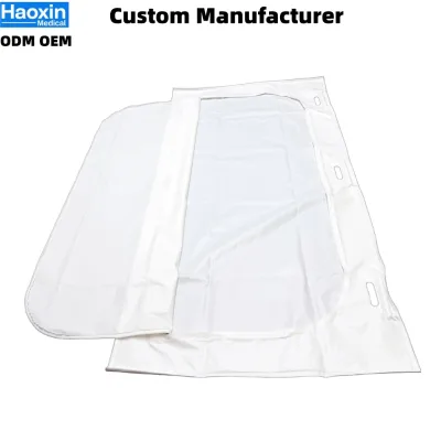 Heat Sealed Waterproof PVC Body Bag with European Style Eco-friendly & Durable for PET Coffin Accessories and Safe Transfer