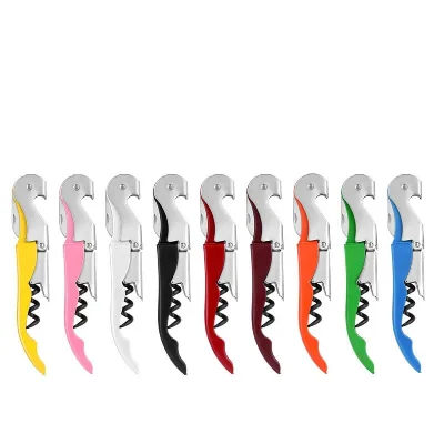2024 Promotion Multifunction Stainless Steel Corkscrew Portable Wine Bottle Opener
