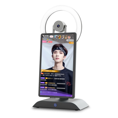 New Live Streaming Screen Advertising Display Tabletop Live Broadcast Screen Interactive Touch Screen Live Streaming Machine