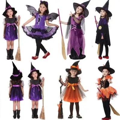 Factory Price Halloween Costumes for Kids Halloween Cosplay Costume Bulk Wholesale for Kids Girls