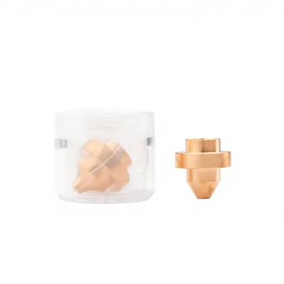Laser Cutting Machine Nozzle EX LVP Low Pressure Nozzle Lock Nut Spare Parts 1.0-4.0mm