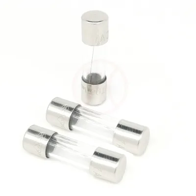 5X20mm Glass Tube Fuse 100mA-30A 125V-250VAC Power Circuit Cutoff With/Without Axial Lead Current Protector Fusible Link HONGDA
