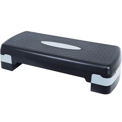 Adjustable 3 Level Workout Aerobic Stepper Step Board for Cardio Strength Training