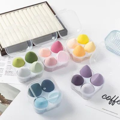 Special-Shaped Gourd Water Drop Cut Face Makeup Egg Puff Non-Latex Wet Dry Air Cushion Irregular Jade Roller for Wet Dry Use