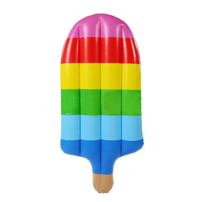 Outdoor Folding Swim Water Lazy Lounge Luxurious Ice Cream Pool Float Pvc Blow up Swimming Pool Raft Floatie Toys
