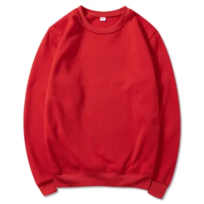 Wholesale OEM Over Sized Plus Size Sublimation Sweatshirt Unisex Pullover Jumper Crew Neck Sweatshirt
