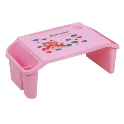 Factory Direct Plastic Thickened Computer Desk Lazy Desk Plastic Children's Study Table Storage Study Plastic Table