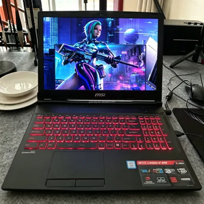 Hot Racing CS ESports Gaming Laptop for MSI GP63 I7-8750H 16GB 512GB 15.6'' GTX1060 Dedicated GPU 6G 120Hz Long Battery Life