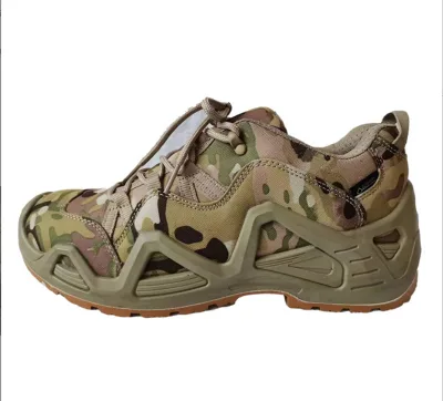 TSB07 CP OBD Camouflage Desert Color CP Camouflage Tactical Long Boots Low HIGH Middle Stock Customized Boots Suede Shoes