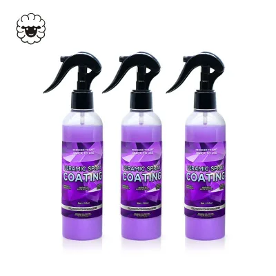 250ml Long Lasting High Gloss Ceramic Coating Spray Anti Scratch Gall 3 in 1 Car Nano Ceramic Coating Spray