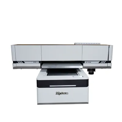 Mycolor I3200 Printhead Multi-Function Flatbed UV Inkjet Printer Creative Metal Plate Traffic Sign Auto Vinyl